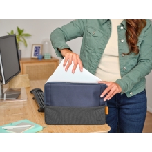 Funda Trust Lisboa Soft Sleeve 13.3" negro/azul