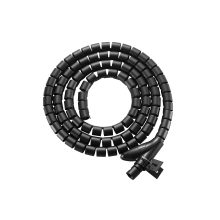 Organizador de cables en espiral Equip con clip 2.5m negro