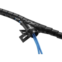 Organizador de cables en espiral Equip con clip 2.5m negro