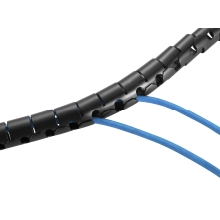 Organizador de cables en espiral Equip con clip 2.5m negro