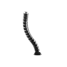 Organizador de cables Equip de doble canal negro