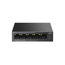 Switch TP-Link LS105GP LiteWave 5 puertos Gigabit 4P PoE+ metal