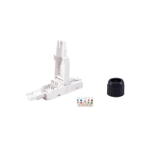 Kit 5 conectores RJ45 Equip Cat6 121161, montaje sin herramientas