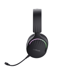Auricular Bluetooth y USB-C Trust Gaming Fayzo GXT 491 RGB negro
