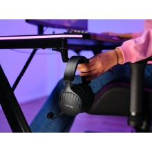 Auricular Bluetooth y USB-C Trust Gaming Fayzo GXT 491 RGB negro