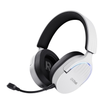Auricular Bluetooth y USB-C Trust Gaming Fayzo GXT 491 RGB blanco
