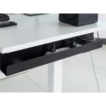 Organizador de cables Equip 650863, oculta cables y regletas de alimentación