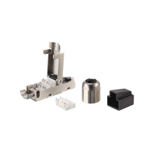 Kit 5 conectores RJ45 Equip Cat8.1 121172 montaje sin herramientas