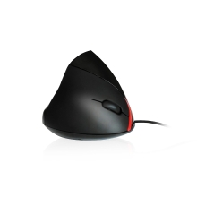 Ratón Ewent EW3156 ergonómico vertical 1000 DPI negro