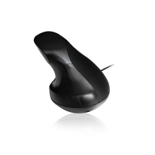 Ratón Ewent EW3156 ergonómico vertical 1000 DPI negro