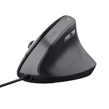 Ratón Trust Bayo II ergonómico vertical 800-2400 DPI negro