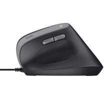 Ratón Trust Bayo II ergonómico vertical 800-2400 DPI negro