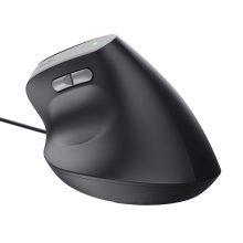 Ratón Trust Bayo II ergonómico vertical 800-2400 DPI negro