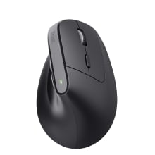 Ratón inalámbrico Trust Ergo Bayo II+ ergonómico vertical carga USB-C negro