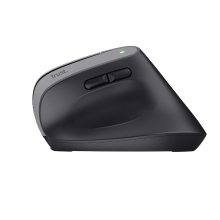 Ratón inalámbrico Trust Ergo Bayo II+ ergonómico vertical carga USB-C negro