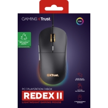 Ratón Trust Gaming RGB GXT 925 Redex II rgb 10000dpi 6 botones