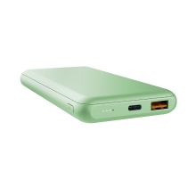 Powerbank Trust Redoh 10000mAh 18W carga rápida 2xUSB-C 1xUSB-A verde