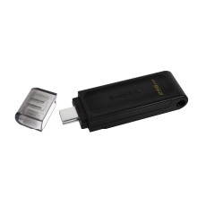 Memoria USB tipo C 3.2 Kingston DT70 256GB negro