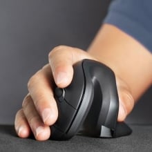 Ratón Inalámbrico Mars Gaming MMWERGOPROW ergonómico vertical 3200 DPI negro