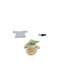Figura hasbro star wars the book of boba fett luke skywalker & grogu