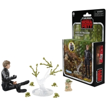 Figura hasbro star wars the book of boba fett luke skywalker & grogu