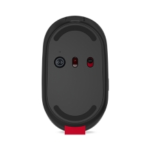 Ratón inalámbrico Lenovo Go USB tipo C en color gris y negro