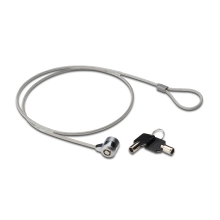 Cable de seguridad Ewent cierre kensington (universal) para portátil - 2 llaves - 1.5m
