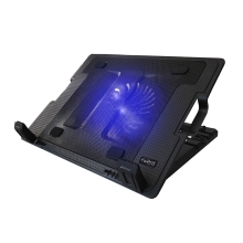Base refrigeradora de portátil Ewent ew1258 1 ventilador - 2 usb - hasta 17"