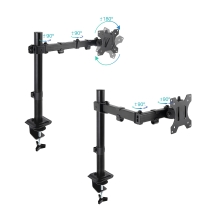 Soporte de mesa Tooq DB1801TN-B-B 13" a 32" con brazo negro