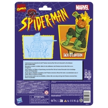 Figura hasbro marvel comics spiderman jack o'lantern