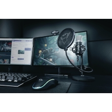 Micrófono Trust GXT 252 Emita - PC patrón cardioide cable de 1.8m - USB