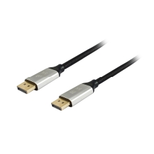 Cable DisplayPort a DisplayPort Premium 1.4 8K / 60Hz 10m, mallado y conector de aluminio Equip
