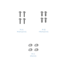 Soporte de mesa Tooq para 2 monitores de 17" a 27"