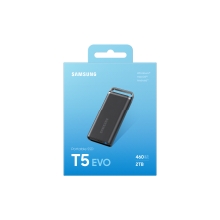 Disco externo SSD Samsung T5 EVO 2TB NVMe negro