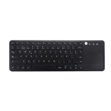 Teclado inalámbrico Coolbox touchpad coo-tew01-bk negro