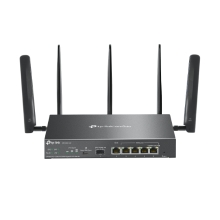 Router TP-Link ER706W-4G VPN Gigabit Omada 4G+ Cat6 Wi-Fi 6 AX3000