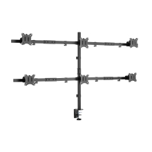 Soporte de mesa Equip 650160 17" a 32" 6 pantallas con brazos