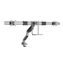 Soporte de mesa Equip 650162 17" a 32" 3 pantallas con brazo de gas y agarre