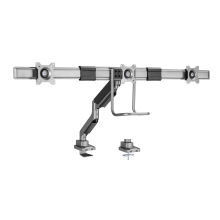 Soporte de mesa Equip 650162 17" a 32" 3 pantallas con brazo de gas y agarre