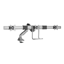 Soporte de mesa Equip 650162 17" a 32" 3 pantallas con brazo de gas y agarre