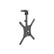 Soporte de techo Equip 650375 para pantalla 23"-55" extensible, inclina y se pliega