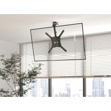 Soporte de techo Equip 650375 para pantalla 23"-55" extensible, inclina y se pliega