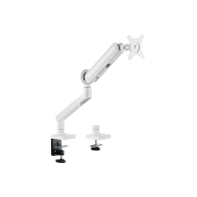 Soporte de mesa Equip 650185 17" a 35" con brazo de gas blanco