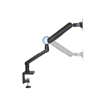 Soporte de mesa Equip 650184 17" a 35" con brazo de gas negro