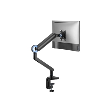 Soporte de mesa Equip 650184 17" a 35" con brazo de gas negro