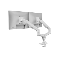 Soporte de mesa Equip 650183 17" a 35" 2 pantallas con brazos de gas blanco