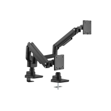 Soporte de mesa Equip 650182 17" a 35" 2 pantallas con brazos de gas negro