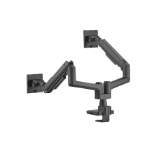 Soporte de mesa Equip 650182 17" a 35" 2 pantallas con brazos de gas negro