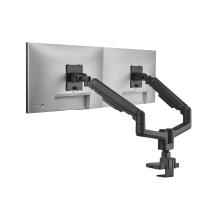 Soporte de mesa Equip 650182 17" a 35" 2 pantallas con brazos de gas negro