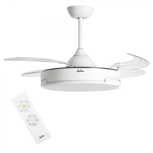 Ventilador de techo Jata JVTE4240 104cm 42W retráctil LED con mando